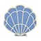Modern Coast Seashell Shaped Beverage Napkins, 20ct. by Celebrate It™
